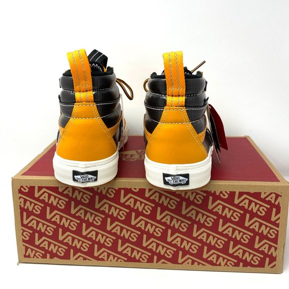 Vans Sk8 Hi MTE 2.0 Dx Yellow High Top Black Winter Boots Mens Sizes VN0A4P3I2NF - Picture 5 of 7